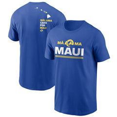 Los Angeles Rams x Maui Relief T-Shirt - Royal sale
