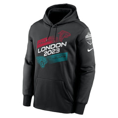 Atlanta Falcons vs. Jacksonville Jaguars 2023 London Game Pullover Hoodie - Black for sale