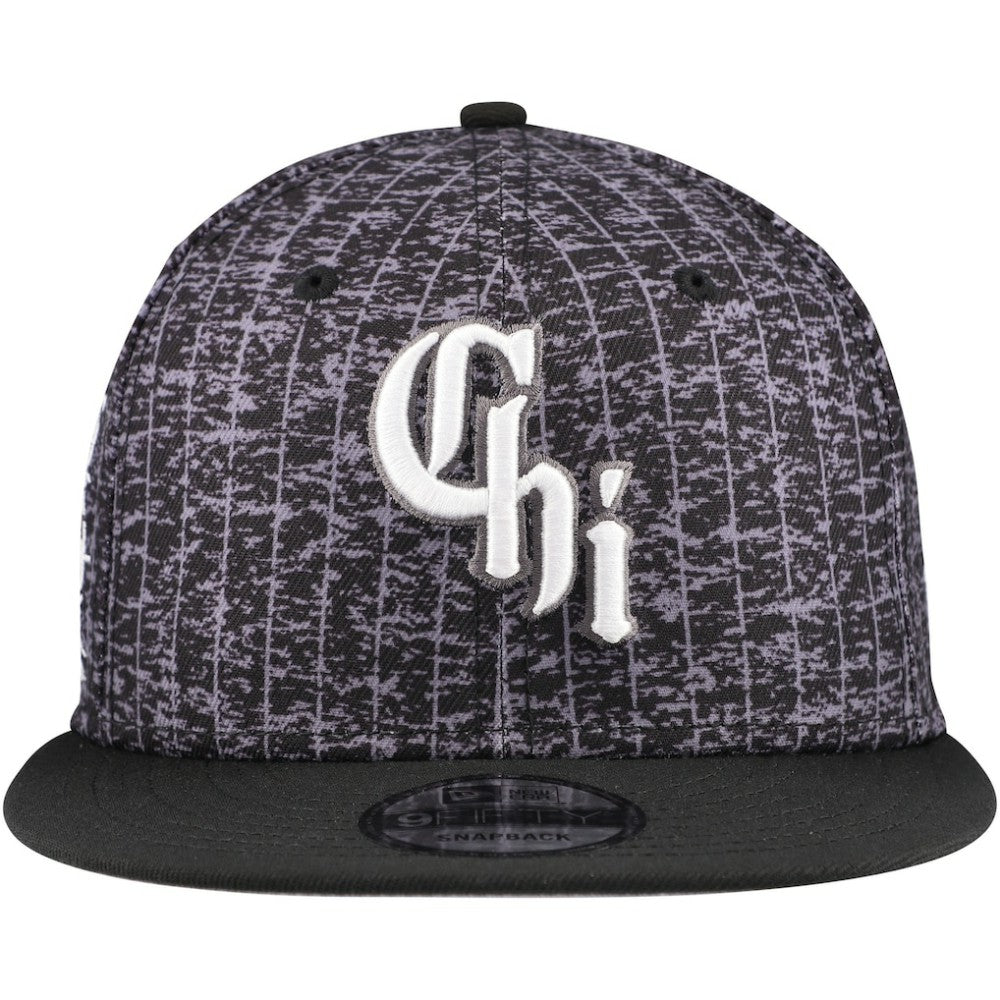Chicago White Sox City Connect 9FIFTY Snapback Hat Black