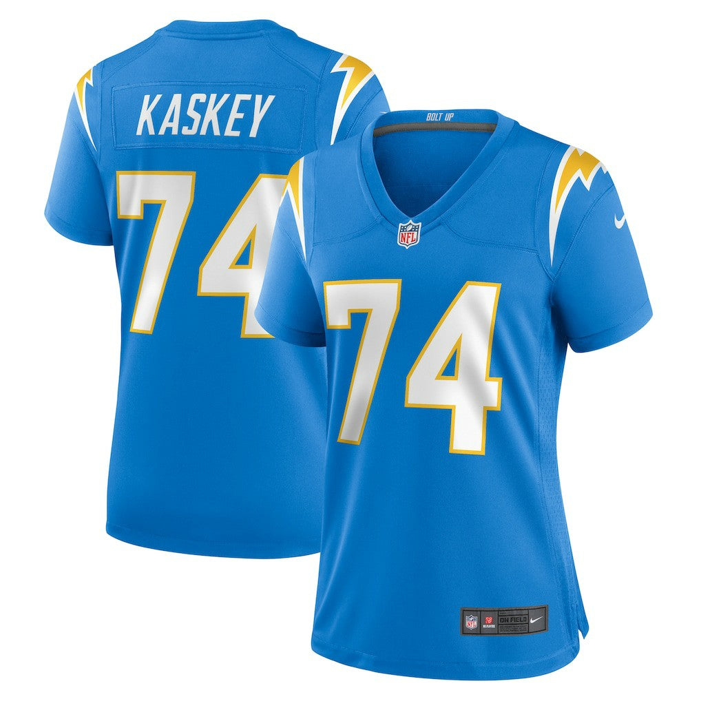 Matt Kaskey Los Angeles Chargers Women's Team Game Jersey - Powder Blue cheap