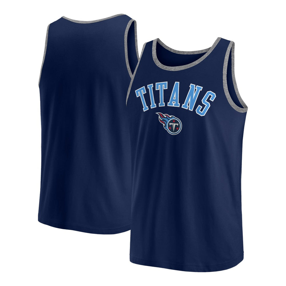 Tennessee Titans Bet Tank Top - Navy sale