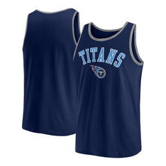 Tennessee Titans Bet Tank Top - Navy sale