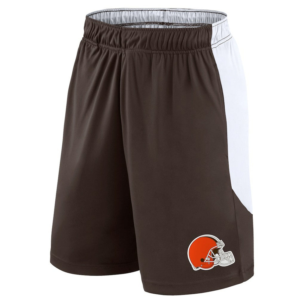 Cleveland Browns Go Hard Shorts - Brown/White discount