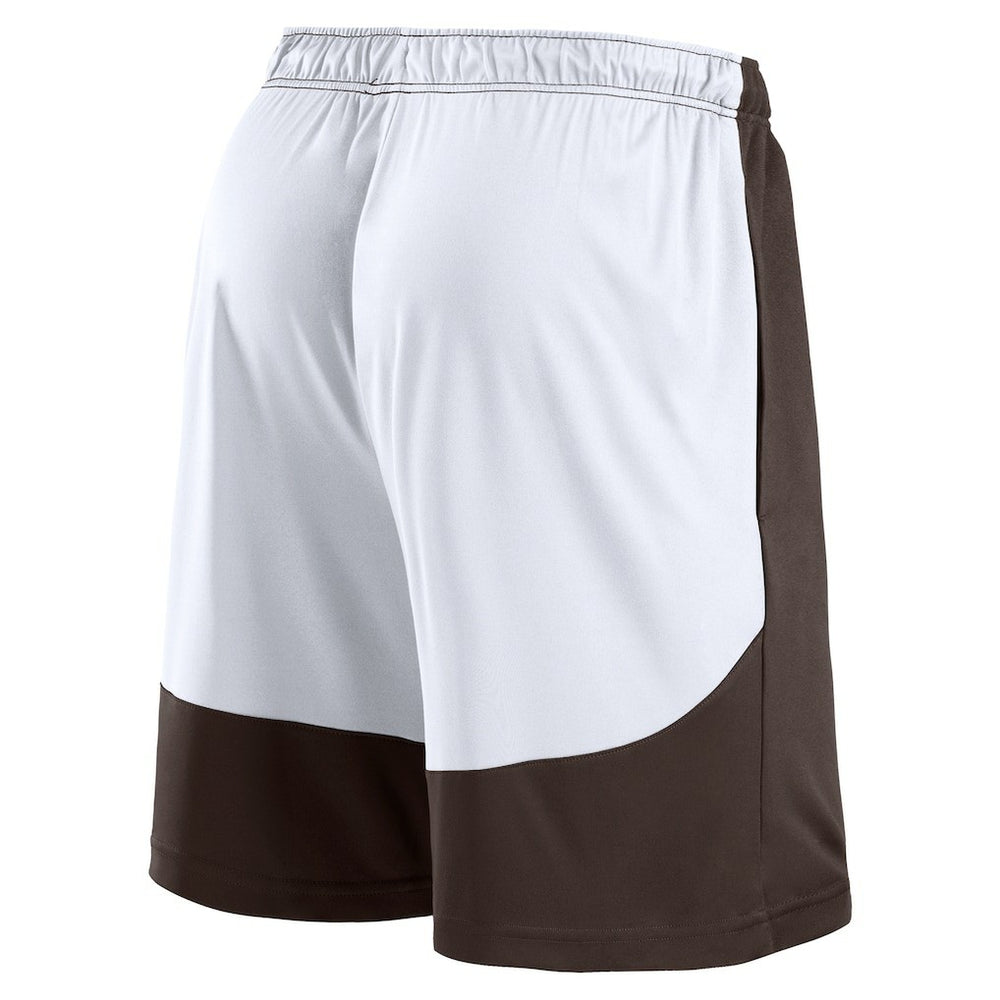 Cleveland Browns Go Hard Shorts - Brown/White discount