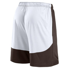Cleveland Browns Go Hard Shorts - Brown/White discount