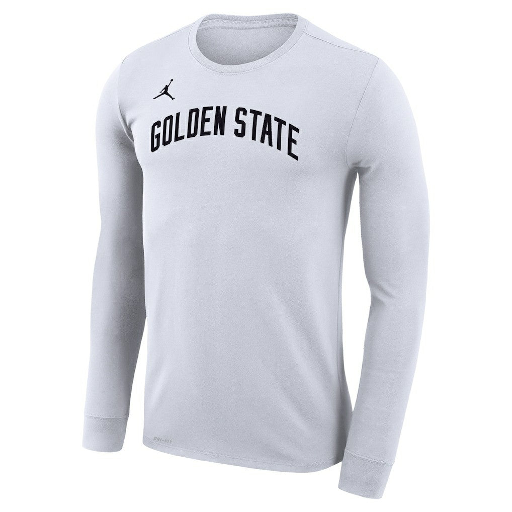 Golden State Warriors Jordan Brand Unisex Statement Edition Legend Performance Long Sleeve T-Shirt sale - White cheap