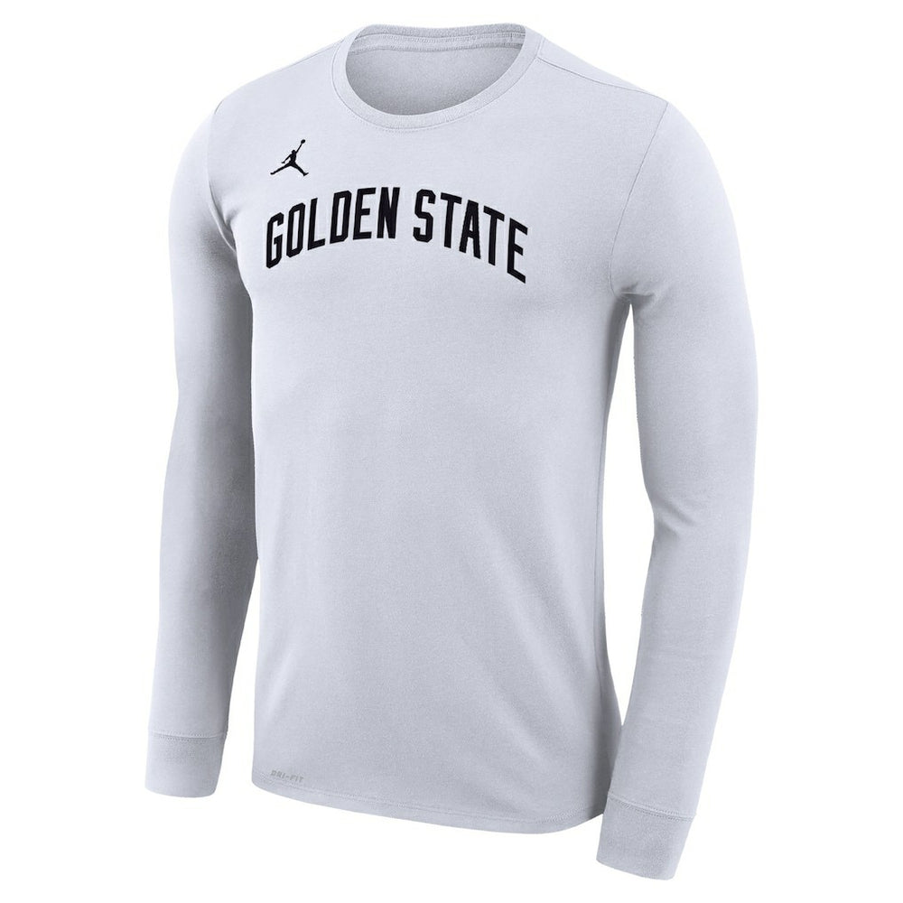 Golden State Warriors Jordan Brand Unisex Statement Edition Legend Performance Long Sleeve T-Shirt sale - White cheap