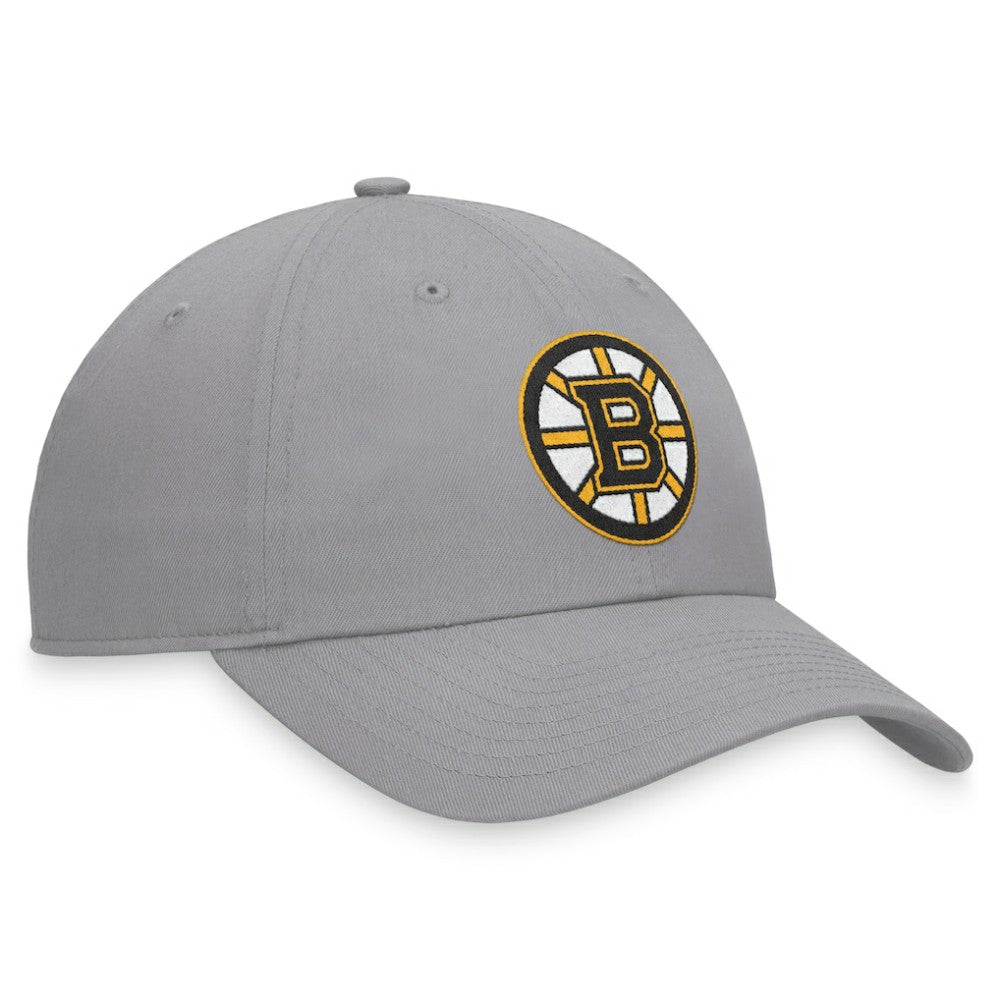 Boston Bruins Fanatics Extra Time Adjustable Hat - Gray Hats