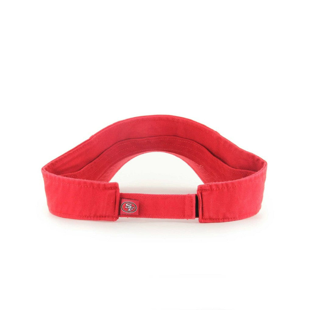 San Francisco 49ers '47 Clean Up Visor - Scarlet discount