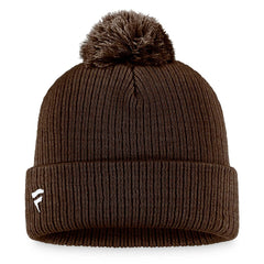 Cleveland Browns Women's Cuffed Knit Hat with Pom - Brown outlet