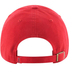 Los Angeles Angels Clean Up Adjustable Hat Red