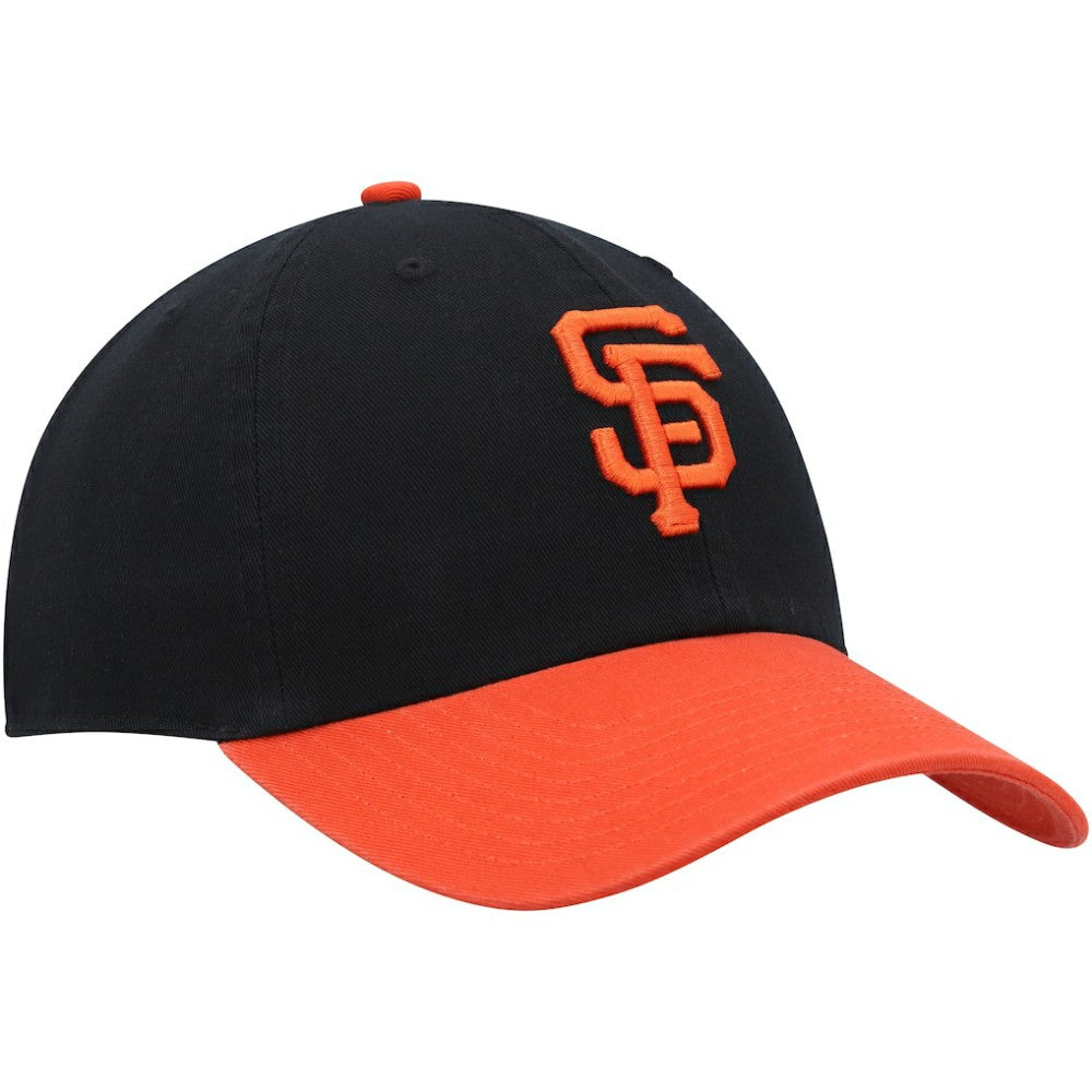 San Francisco Giants Clean Up Adjustable Hat Black/Orange