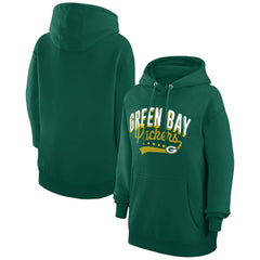 Green Bay Packers G-III 4Her by Carl Banks Women's Filigree Logo Pullover Hoodie – Green outlet