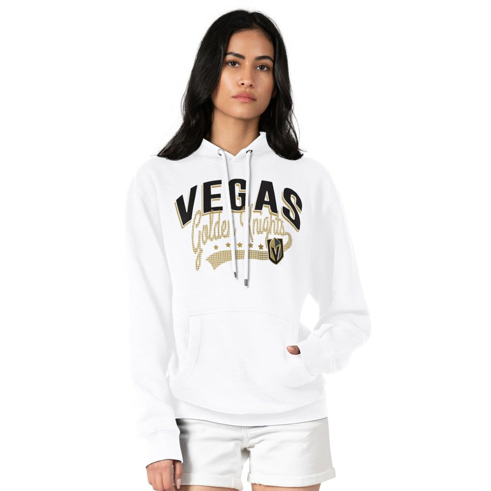 Vegas Golden Knights G-III 4Her by Carl Banks Women's Filigree Logo Pullover Hoodie – White Hoodies