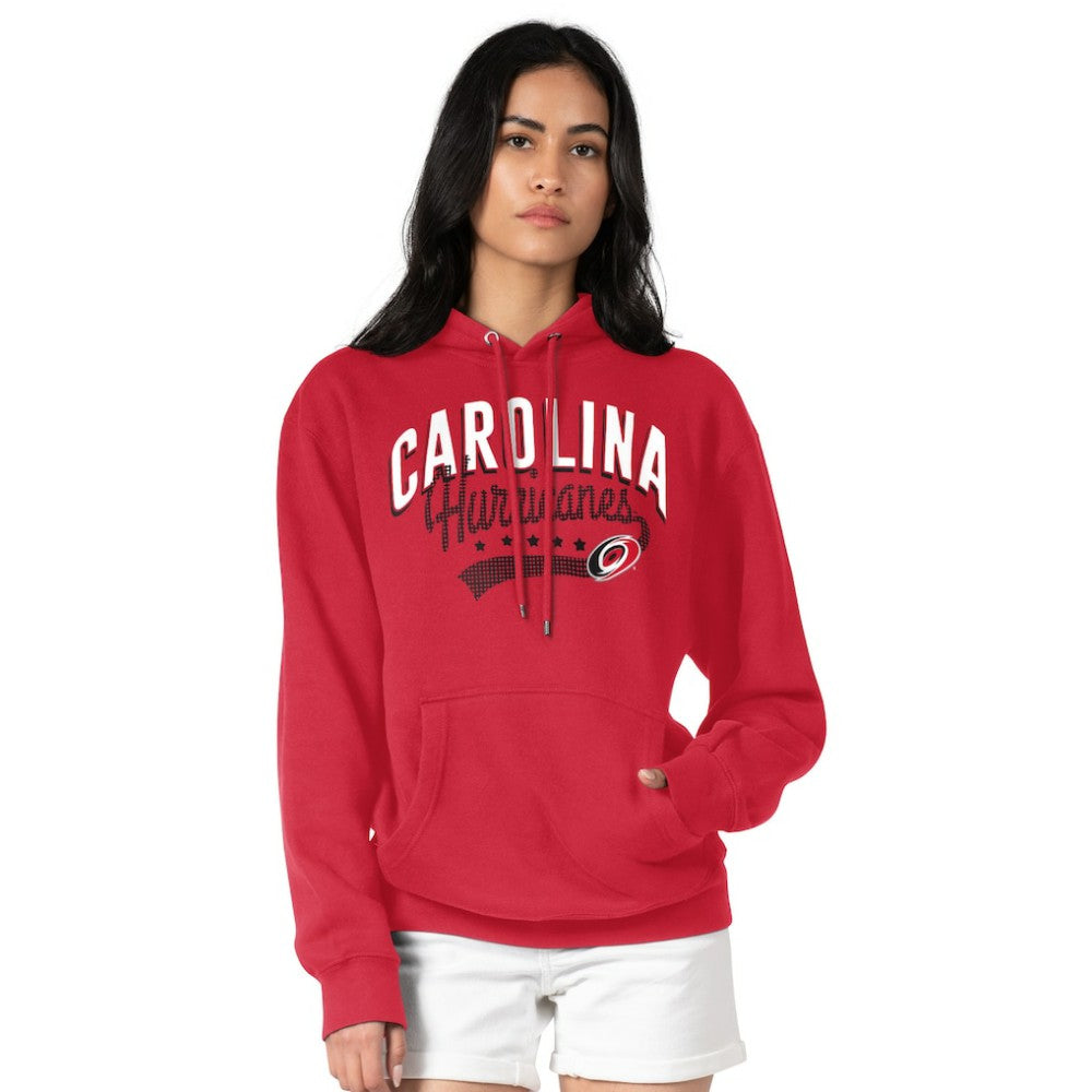 Carolina Hurricanes G-III 4Her by Carl Banks Women's Filigree Logo Pullover Hoodie – Red Hoodies