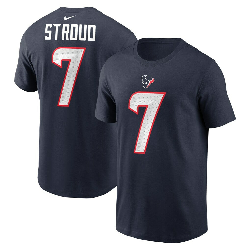 C.J. Stroud Houston Texans Youth Player Name & Number T-Shirt - Navy sale
