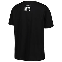 Brooklyn Nets Pro Standard Women's Script Boyfriend T-Shirt - Black for sale