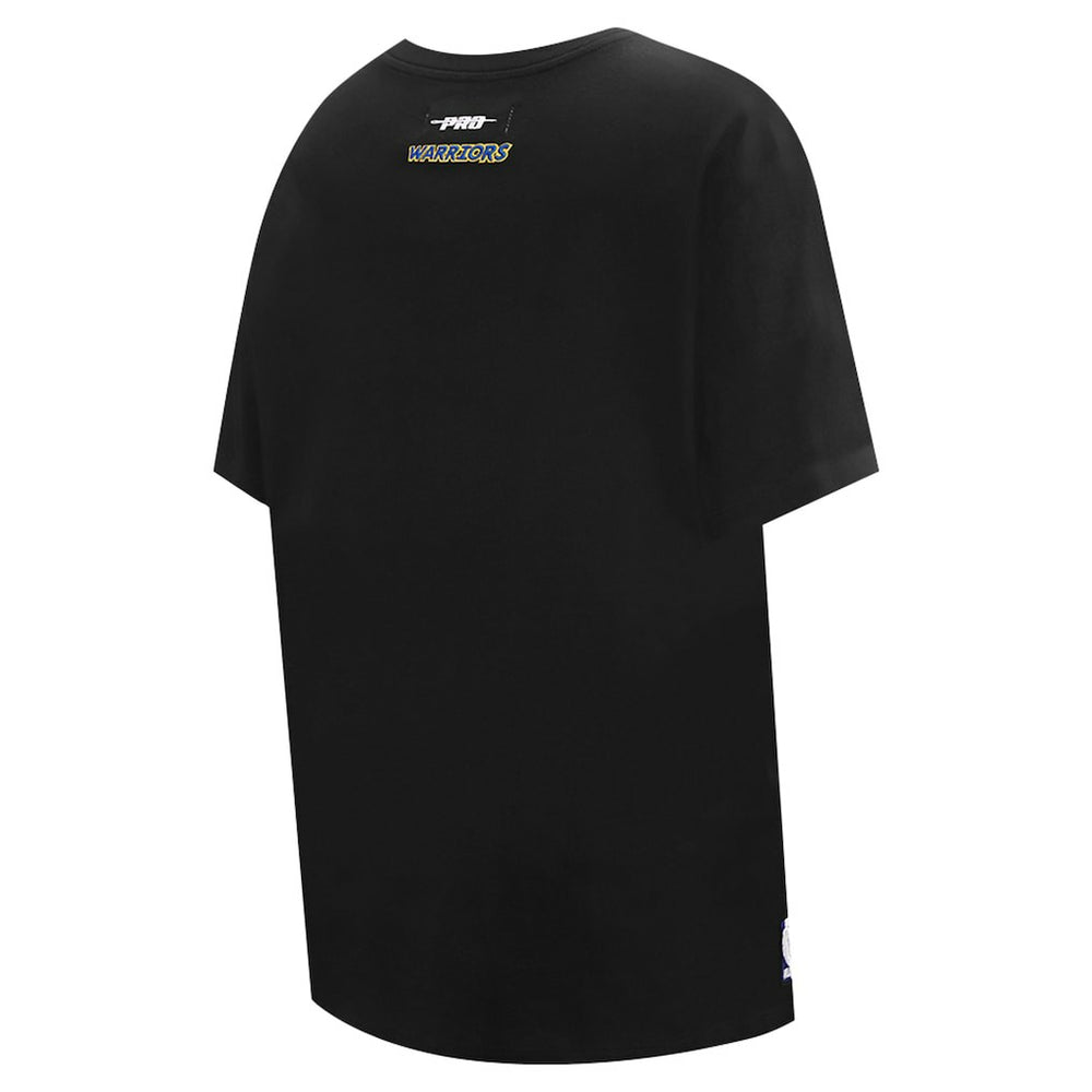 Golden State Warriors Pro Standard Women's Script Boyfriend T-Shirt sale - Black for sale