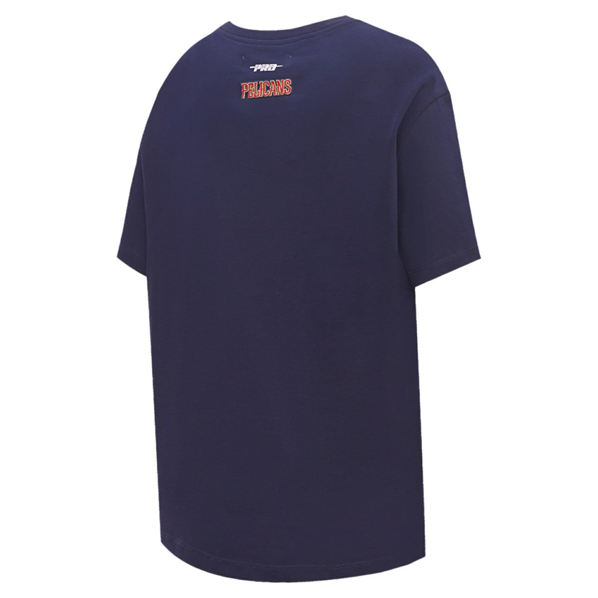 New Orleans Pelicans Pro Standard Women's Script Boyfriend T-Shirt - Navy discount