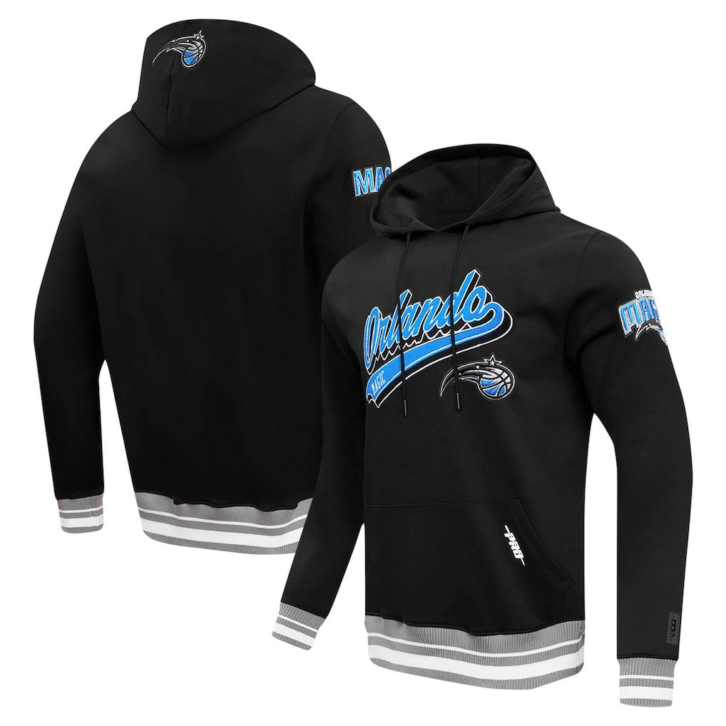 Orlando Magic Pro Standard Script Tail Pullover Hoodie - Black outlet