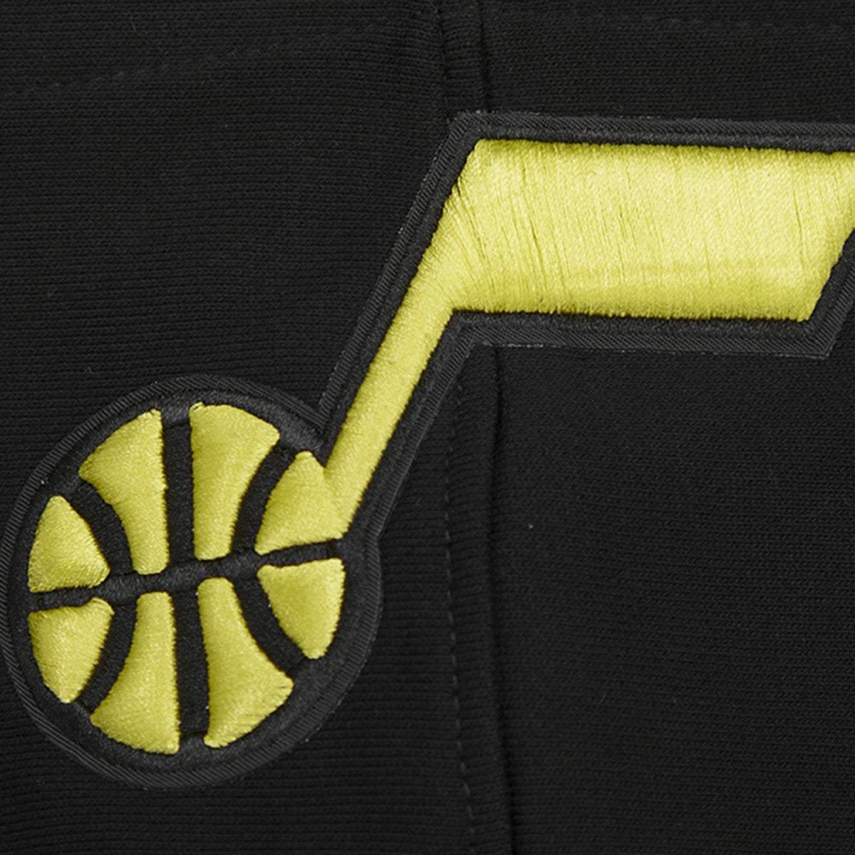 Utah Jazz Pro Standard Script Tail Pullover Hoodie - Black online
