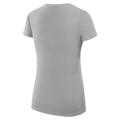Golden State Warriors G-III 4Her by Carl Banks Women's Super-Slim Fit Lightweight Filigree Logo V-Neck T-Shirt sale - Heather Gray shop