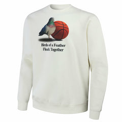 NBA x Staple All Teams Birds of a Feather Crew Sweatshirt - Cream for sale