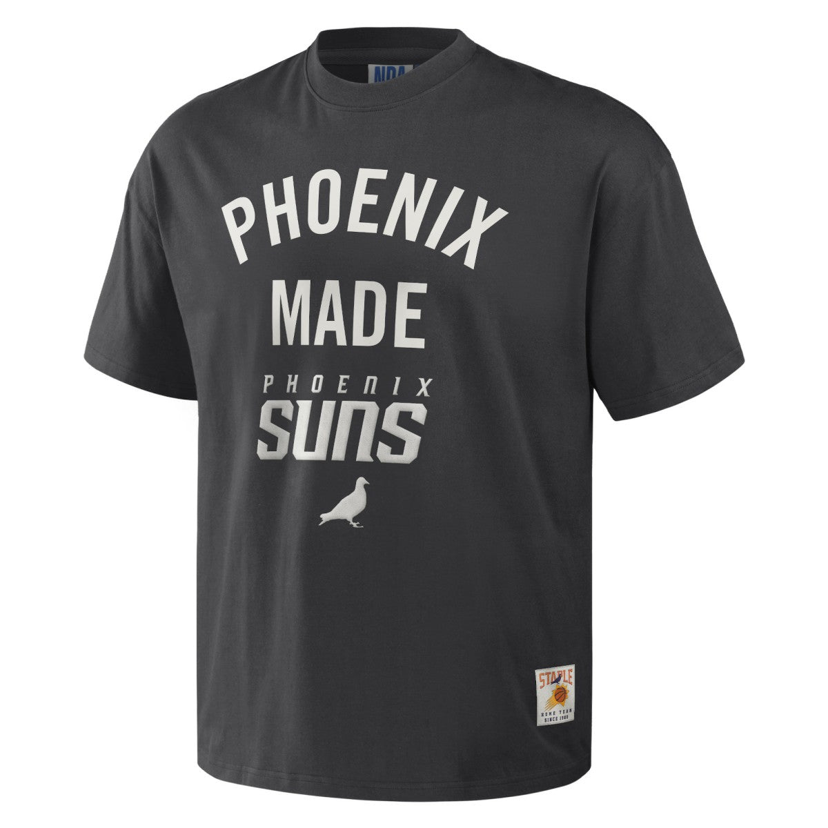 Phoenix Suns NBA x Staple Heavyweight Oversized T-Shirt - Anthracite shop