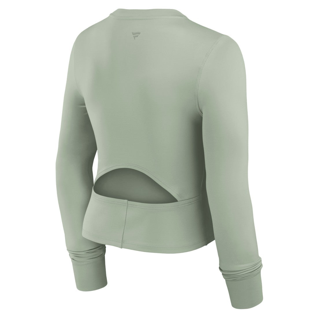 Green Bay Packers Women's Studio Fitted Long Sleeve Gym Top - Green sale