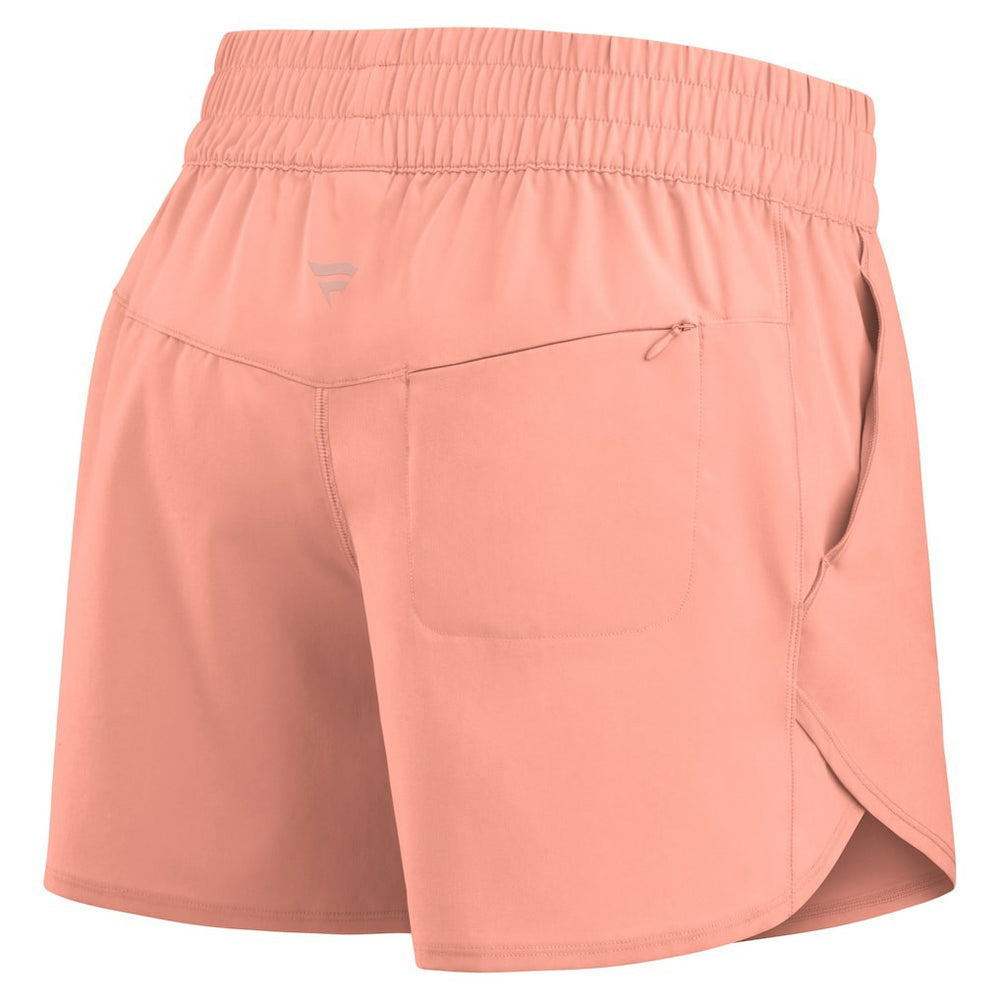 Pittsburgh Steelers Women's Front Office Woven Shorts - Coral discount