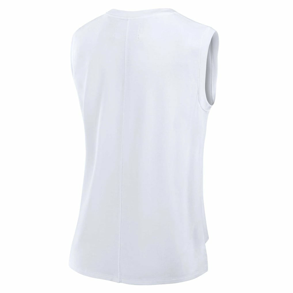 Dallas Cowboys Women's Studio Gym Tank Top - White outlet