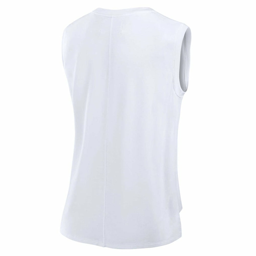 Dallas Cowboys Women's Studio Gym Tank Top - White outlet