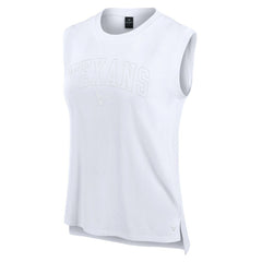 Houston Texans Women's Studio Gym Tank Top - White outlet