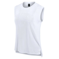 Las Vegas Raiders Women's Studio Gym Tank Top - White online