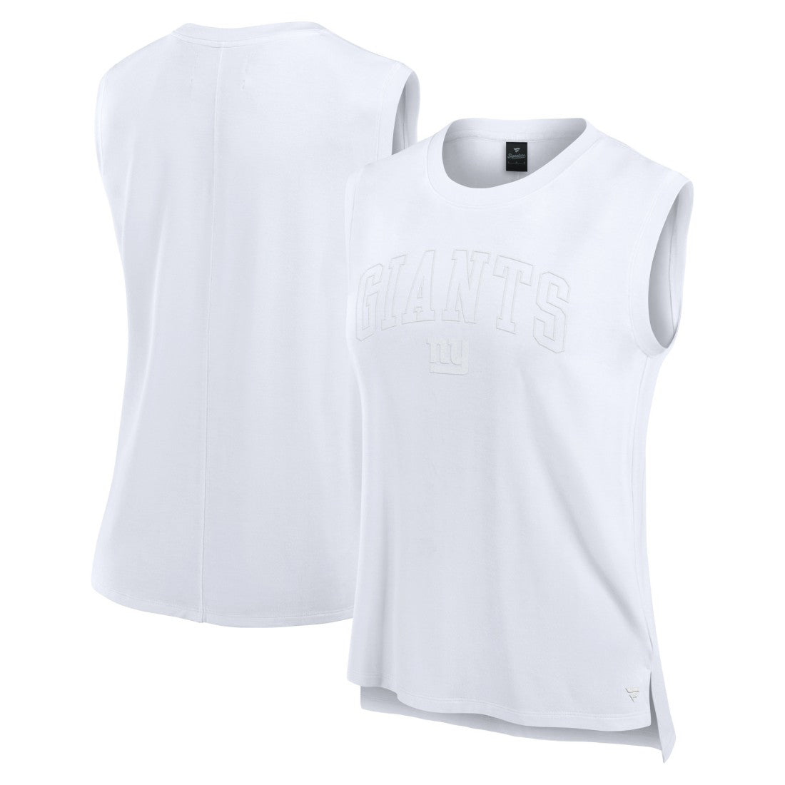 New York Giants Women's Studio Gym Tank Top - White for sale