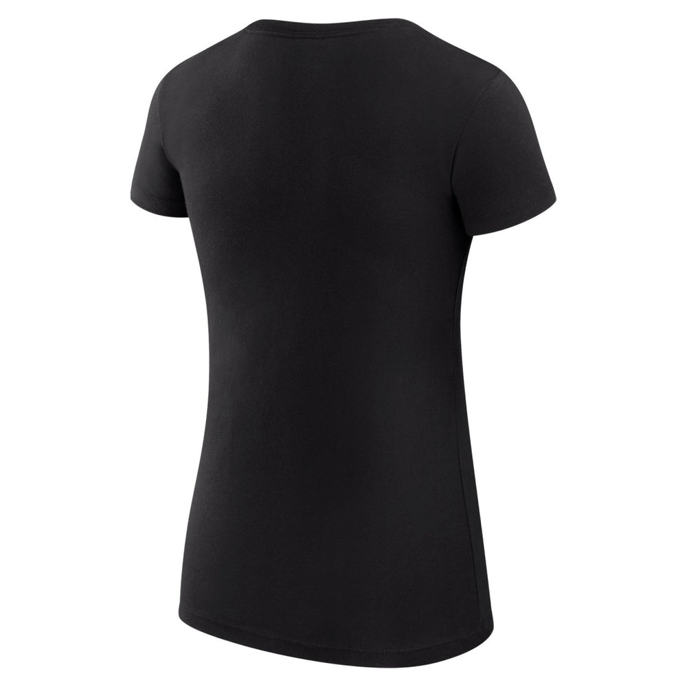 Phoenix Suns G-III 4Her by Carl Banks Women's Super-Slim Fit Lightweight Filigree Logo T-Shirt - Black for sale