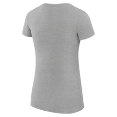 Cleveland Cavaliers G-III 4Her by Carl Banks Women's Super-Slim Fit Lightweight Filigree Logo T-Shirt - Heather Gray outlet