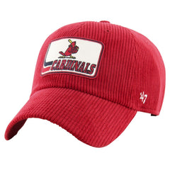 St. Louis Cardinals Wax Pack Collection Corduroy Clean Up Adjustable Hat Red