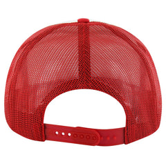 Los Angeles Angels Retro Region Foam Trucker Adjustable Hat Red