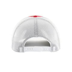 Los Angeles Angels Retro Region Patch Trucker Adjustable Hat Red