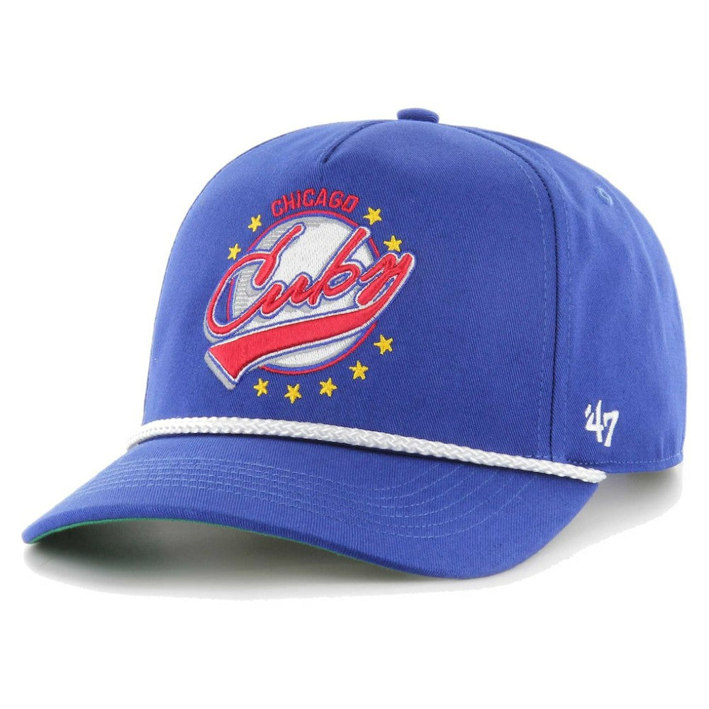 Chicago Cubs Wax Pack Collection Premier Hitch Adjustable Hat Royal
