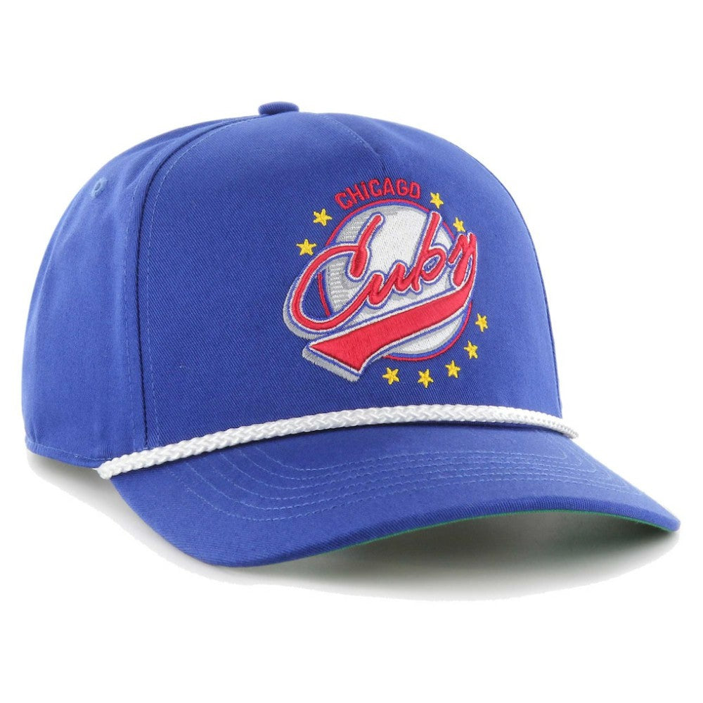Chicago Cubs Wax Pack Collection Premier Hitch Adjustable Hat Royal