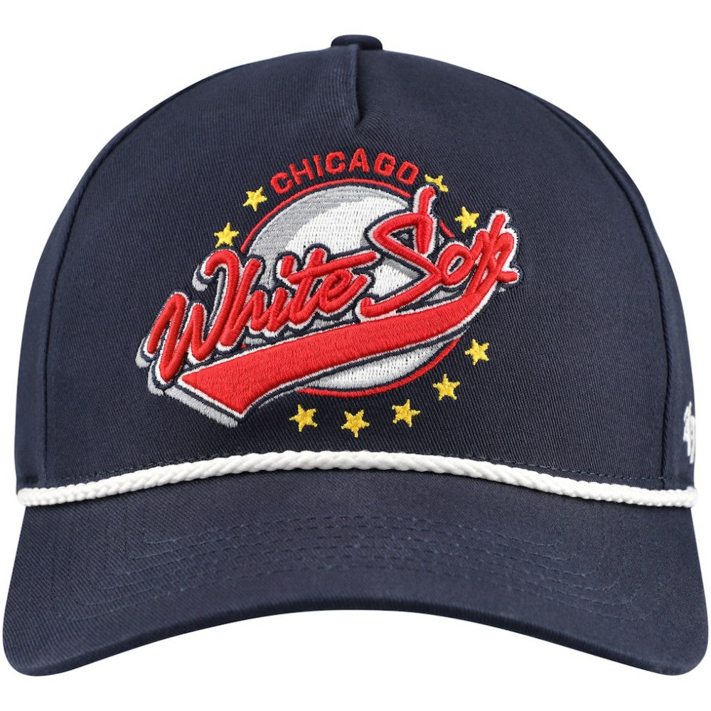 Chicago White Sox Wax Pack Collection Premier Hitch Adjustable Hat Navy