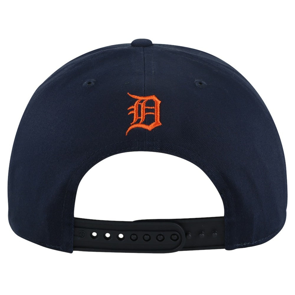Detroit Tigers Wax Pack Collection Premier Hitch Adjustable Hat Navy