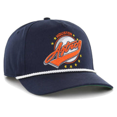 Houston Astros Wax Pack Collection Premier Hitch Adjustable Hat Navy