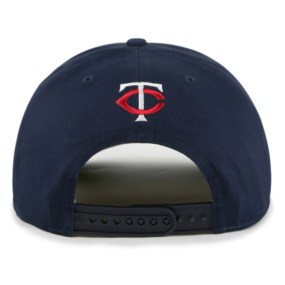Minnesota Twins Wax Pack Collection Premier Hitch Adjustable Hat Navy