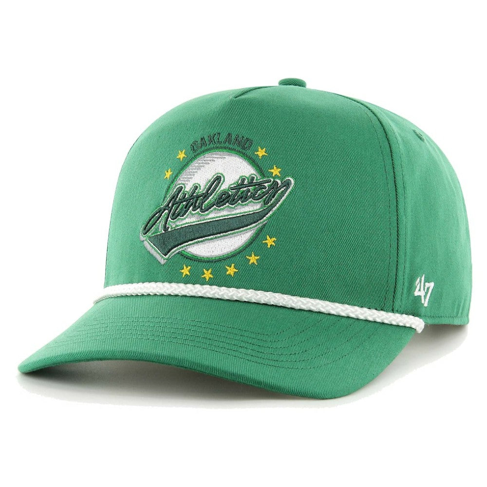 Athletics Wax Pack Collection Premier Hitch Adjustable Hat Green