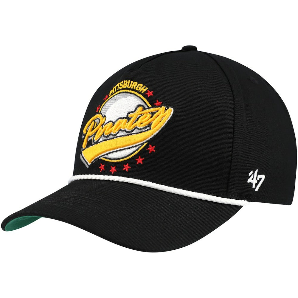 Pittsburgh Pirates Wax Pack Collection Premier Hitch Adjustable Hat Black