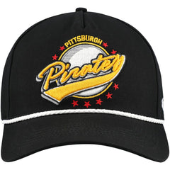 Pittsburgh Pirates Wax Pack Collection Premier Hitch Adjustable Hat Black