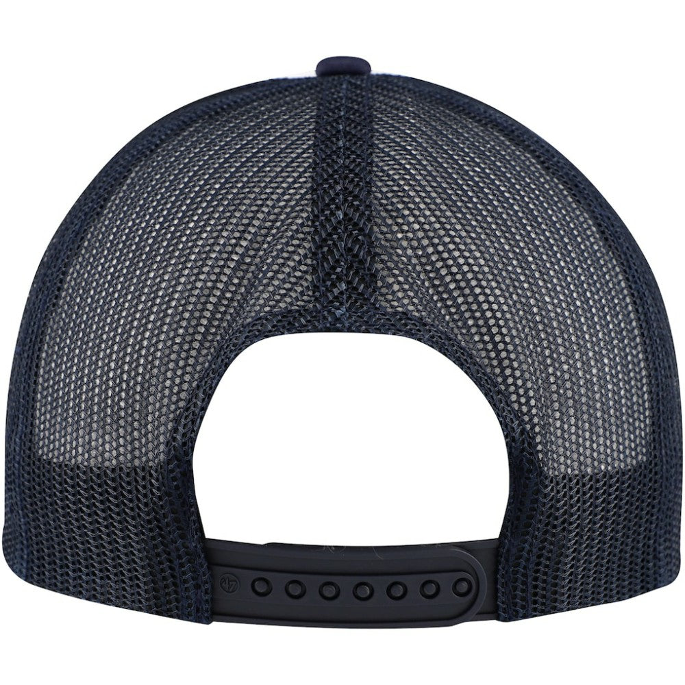 Chicago Cubs Cooperstown Collection Wax Pack Express Trucker Adjustable Hat White/Navy